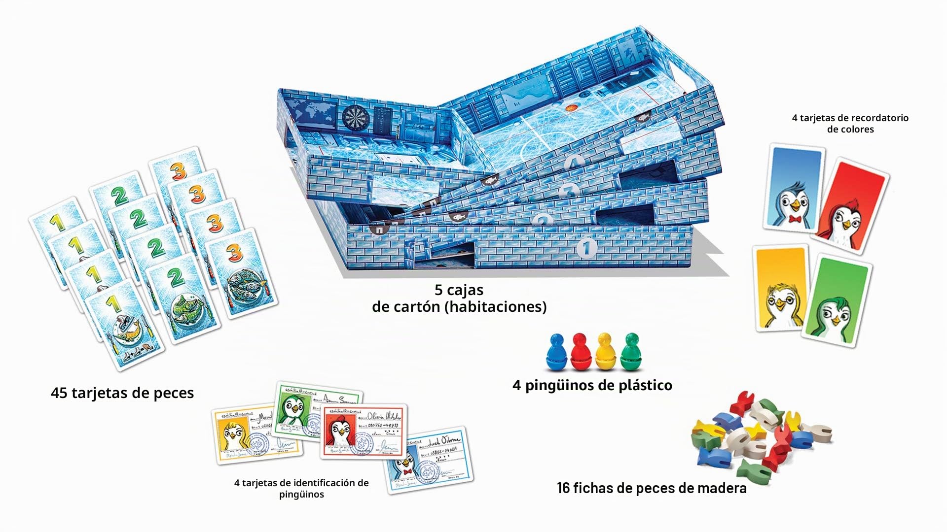 Brain Games BGP5168 Publishing Ice Cool - Juego de destreza de acción Parpadeante para Todas Las Edades, niños, Familia, Adultos y Jugadores