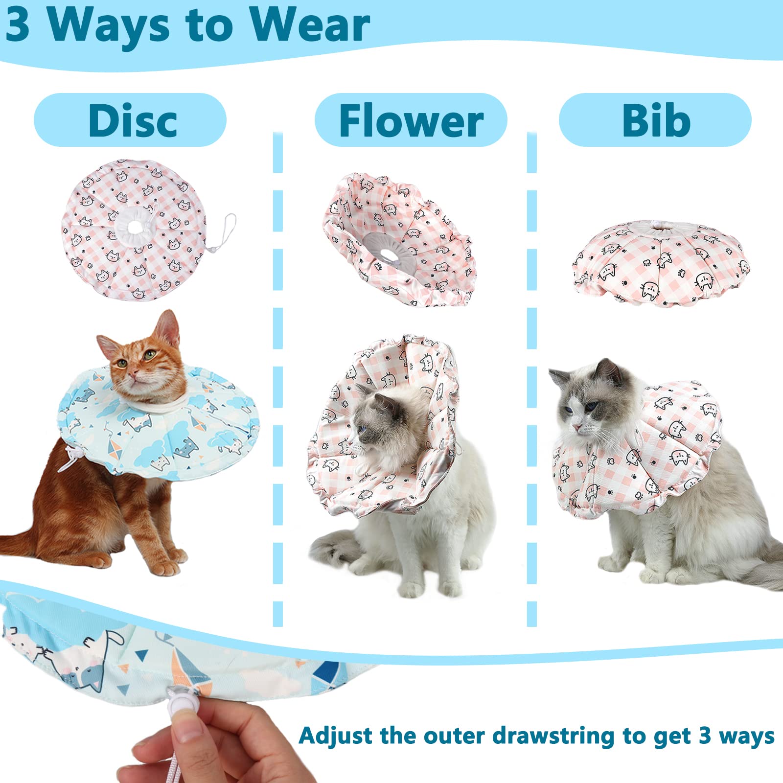 Cone Alternatives Cone Of Shame For Cats Cat Cone Cone Of Shame