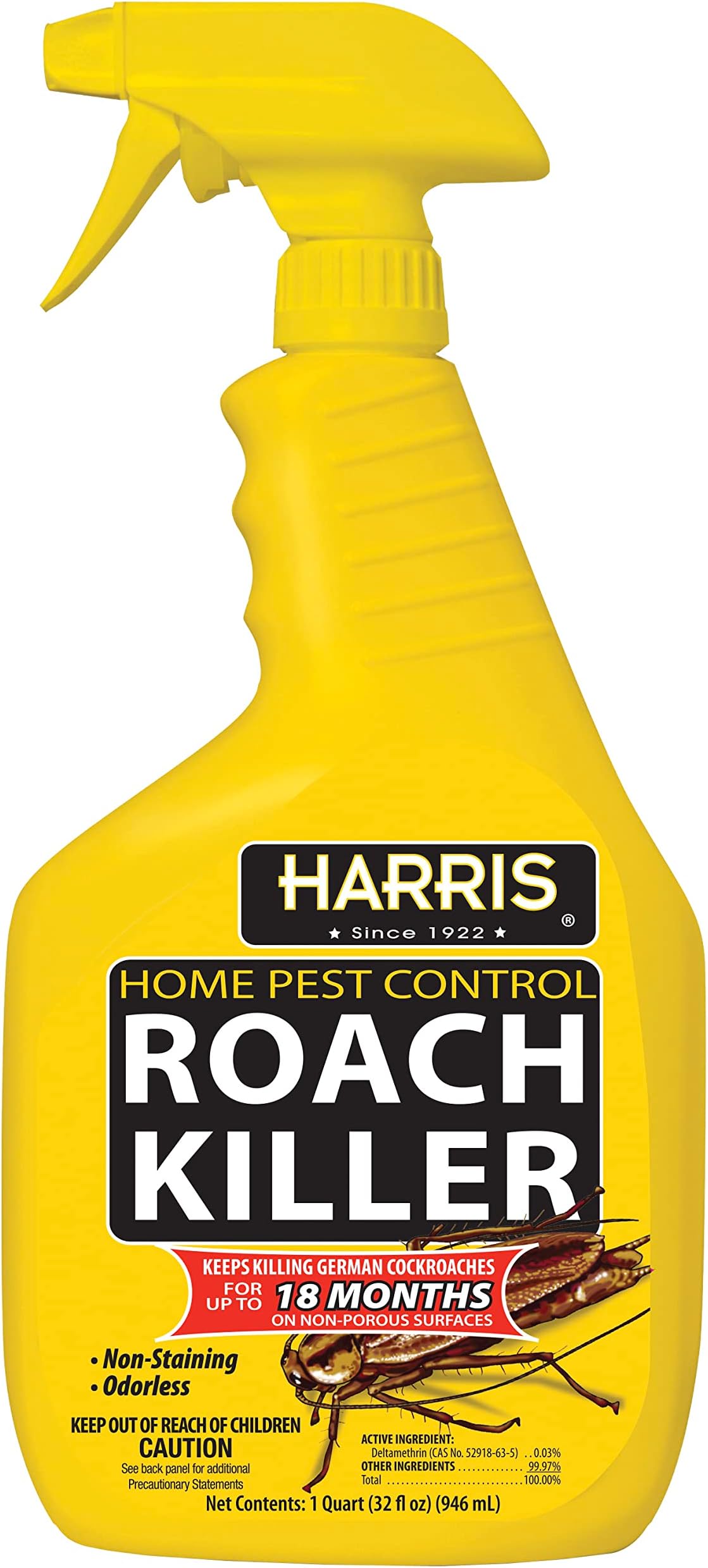 Harris Hrs32 Roach Kill Rtu Trgr/Spr 32oz