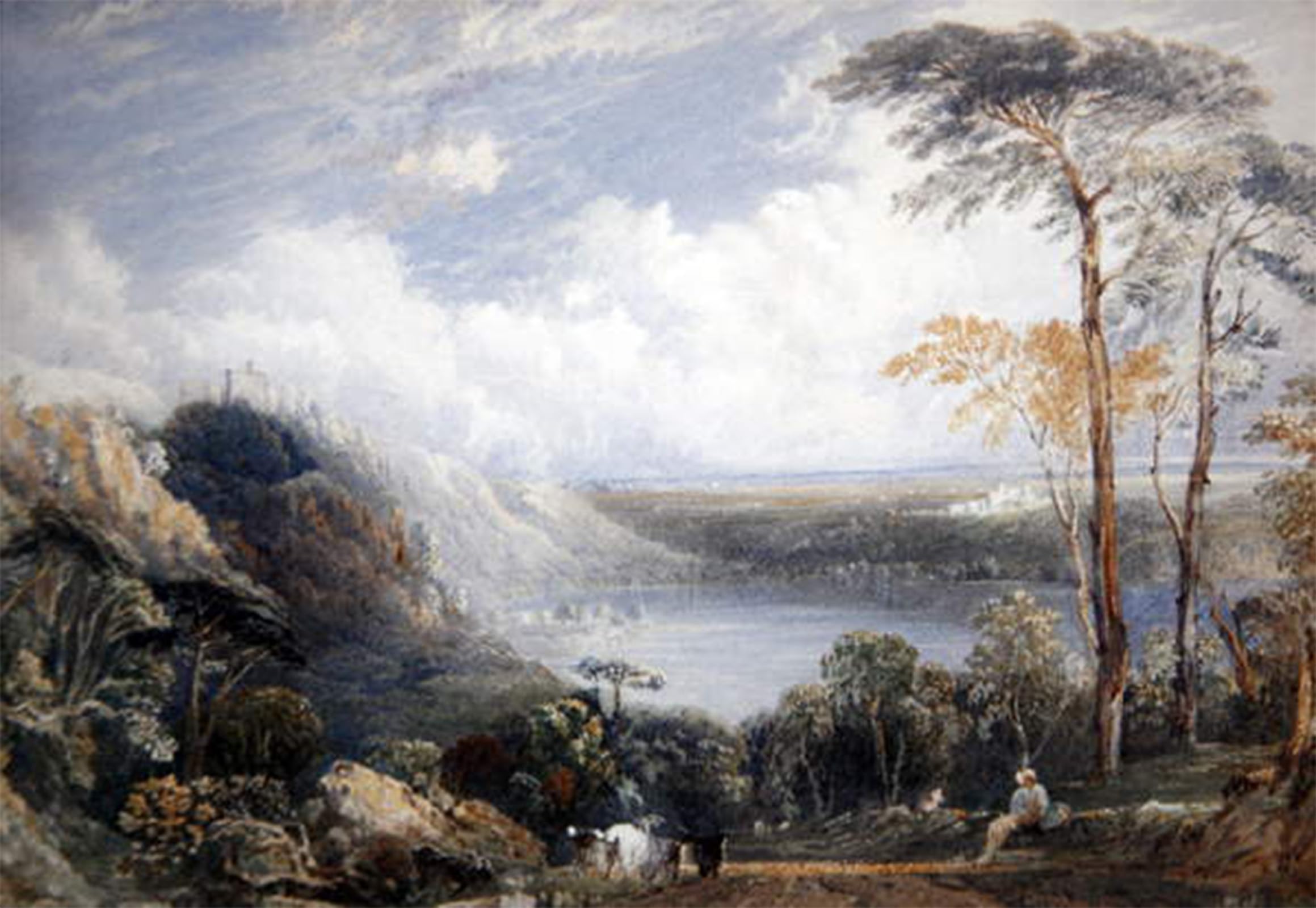 SERENDIPITP Vintage Wall Art Canvas Nordic Poster Canvas Print Picture Landscape by Mallord William Turner Wall Art Poster for Home Decor 60x90cm