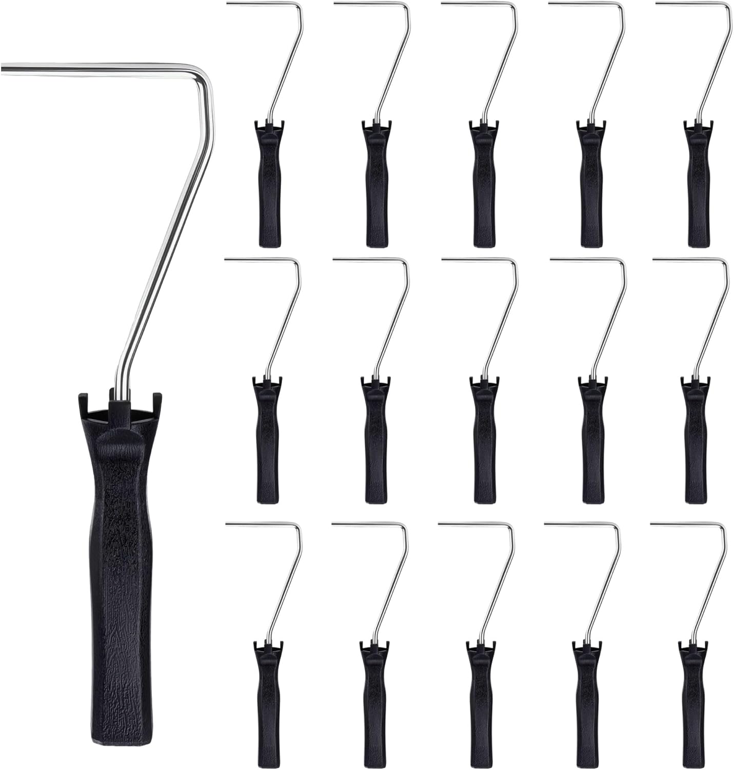 16 Pcs 4 Inch Mini Paint Roller Handle Painting Frame Supplies Small Paint Roller Brush Bubble Laminating Wall House Homes Tools