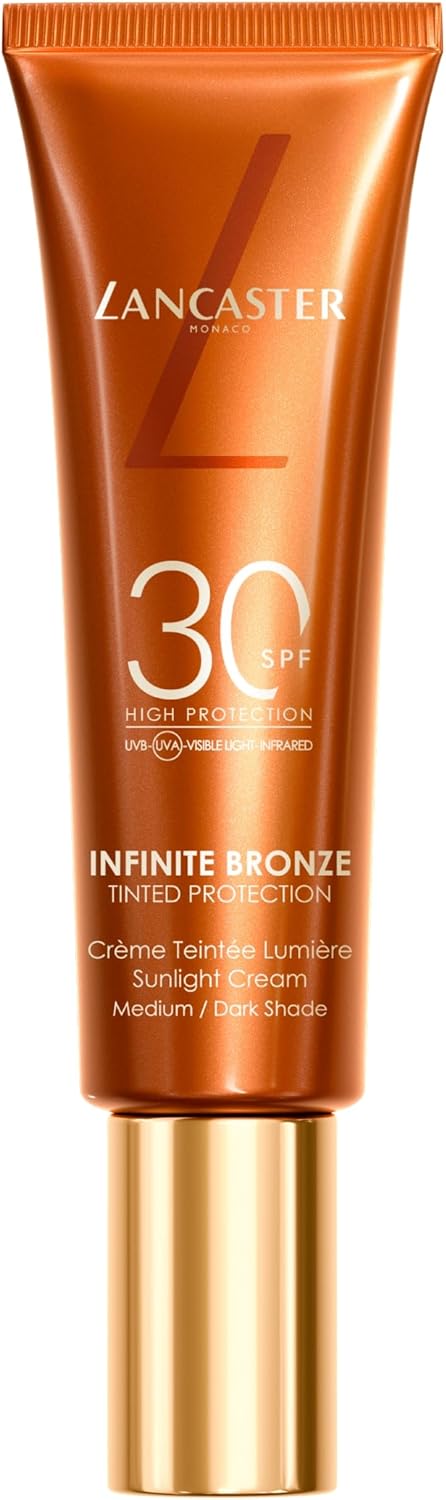 Lancaster Infinite Bronze Tinted Protection Sunlight Cream SPF30 Medium/Dark Shade 50 ml