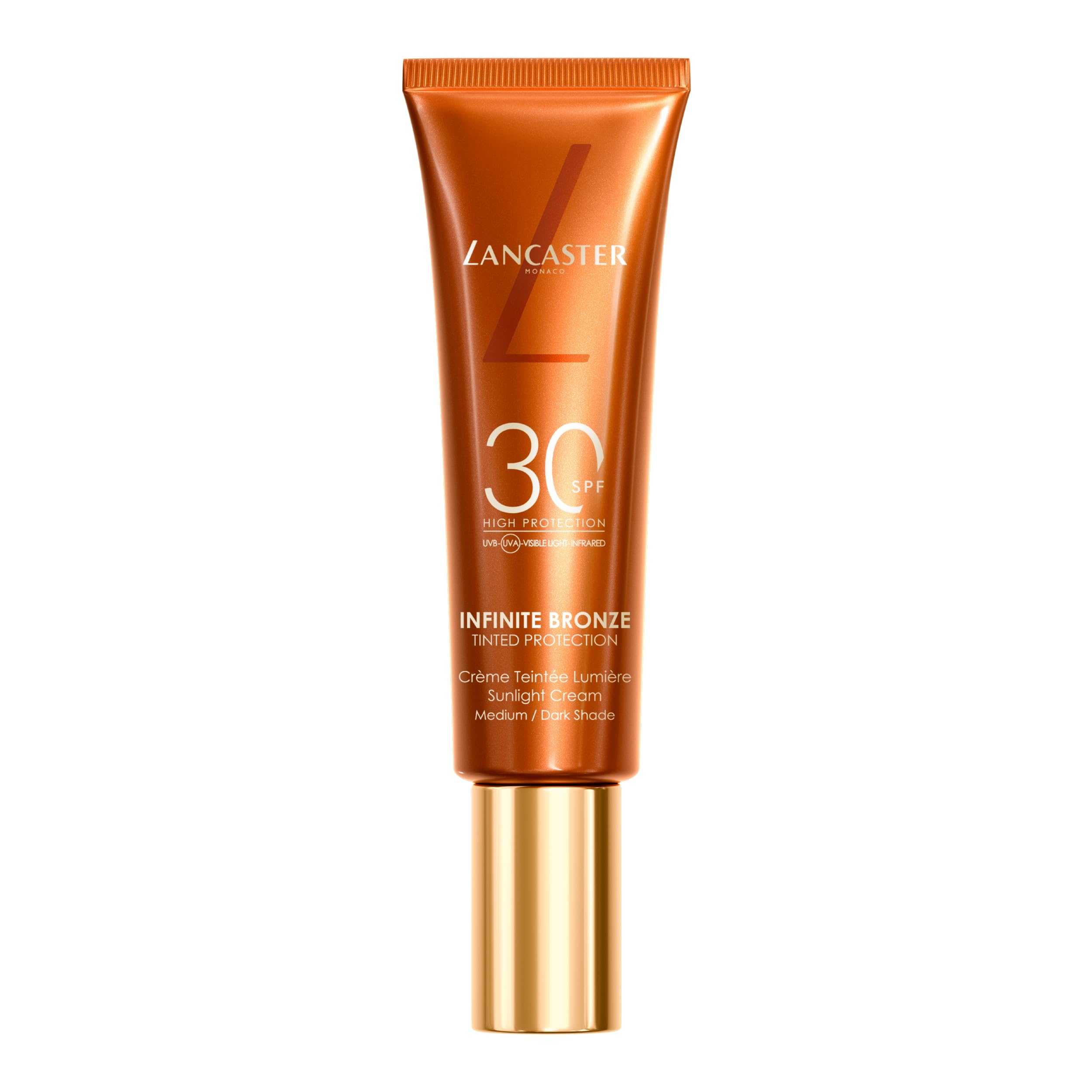 Infinite Bronze Tinted Protection Sunlight Cream SPF30 Medium/Dark Shade, 50ml