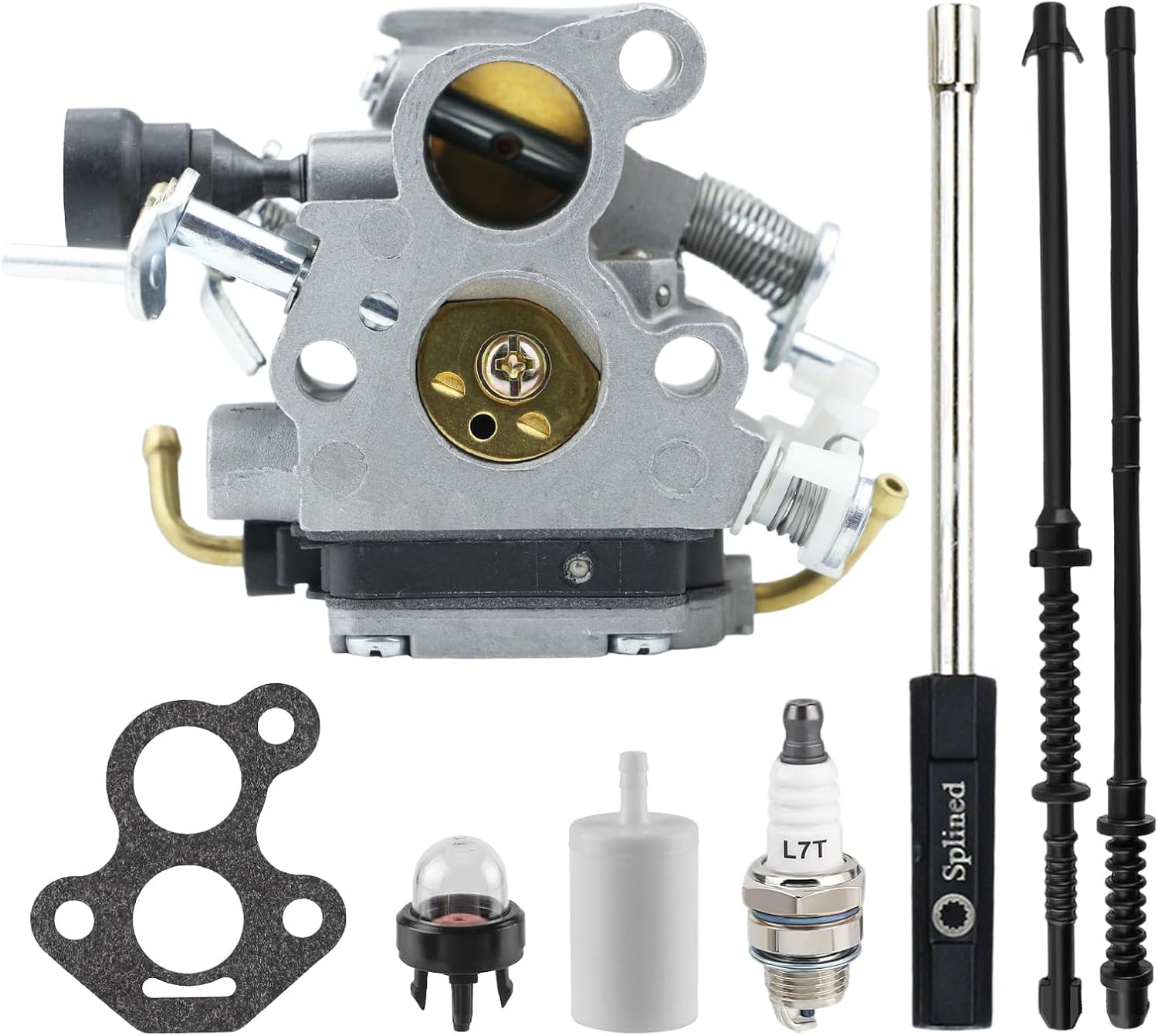 506450501 Carburetor for Husqvarna Chainsaw 135 135E 140 140E 435 440 435E 440 440E Parts Carb Replace for Zama C1T-EL41A C1T-EL4