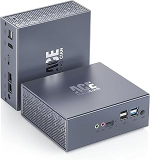 ACEMAGICIAN Mini PC, Intel 12th Gen Alder Lake N95(up to 3.4GHz), 16GB DDR4 RAM 512GB M.2 SSD, Windows 11 Pro Mini Desktop Computer Support 4K Dual Display/USB3.0/WiFi5/BT4.2 for Home Office Business
