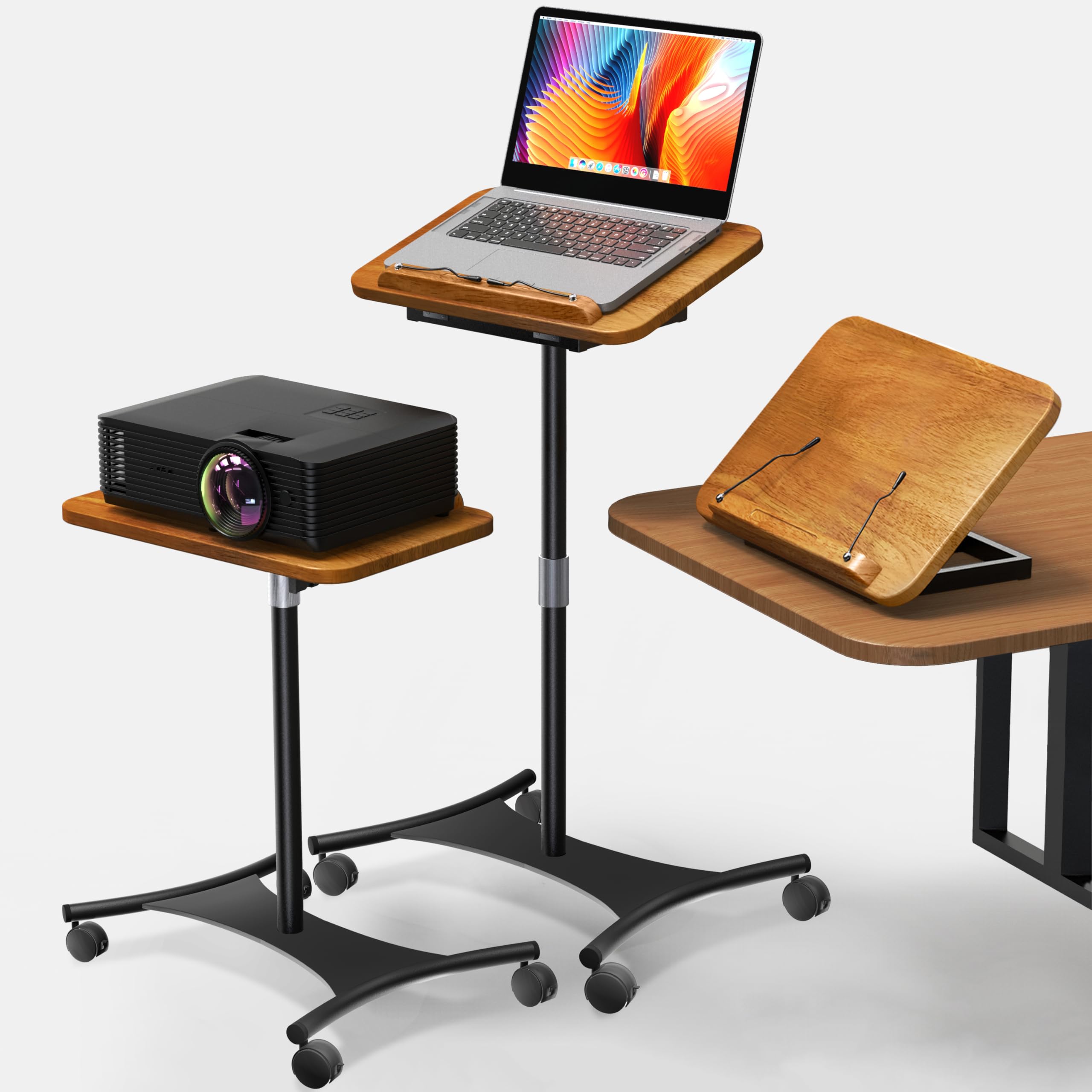 Support de sol pour ordinateur portable NAMON pour travailler confortablement au salon