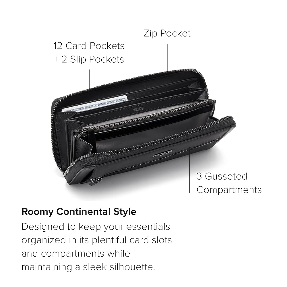 Amazon.com: TUMI - Voyageur Zip-Around Continental - Durable