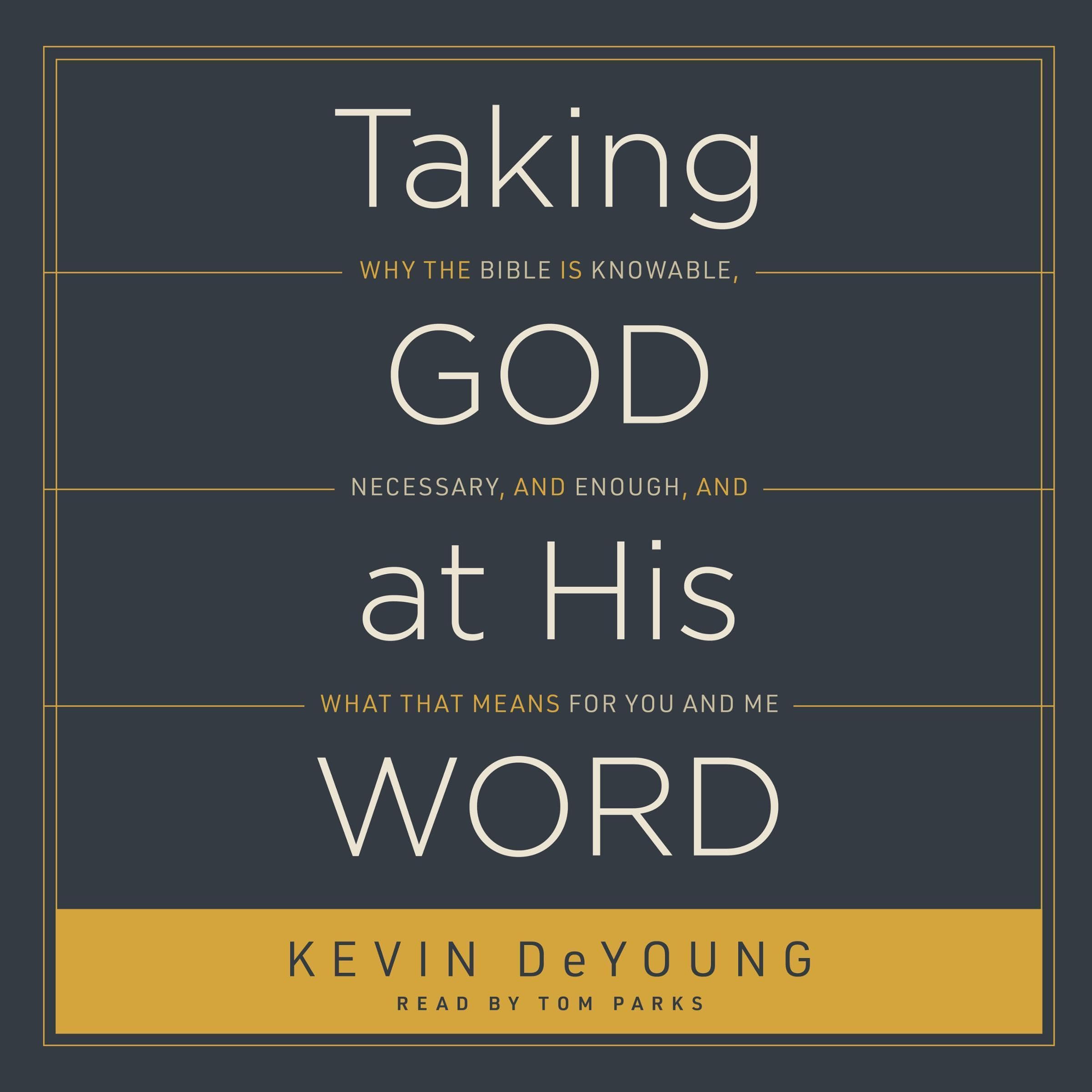 Taking God at His Word