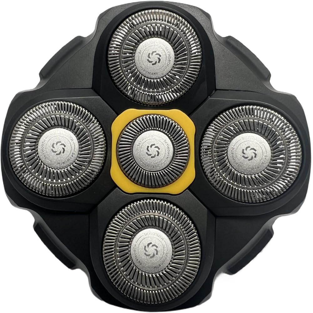 Head Shaver Replacement Head Compatible with Microtouch Titanium Electric Head Shaver Precision Head Trimmer Blade