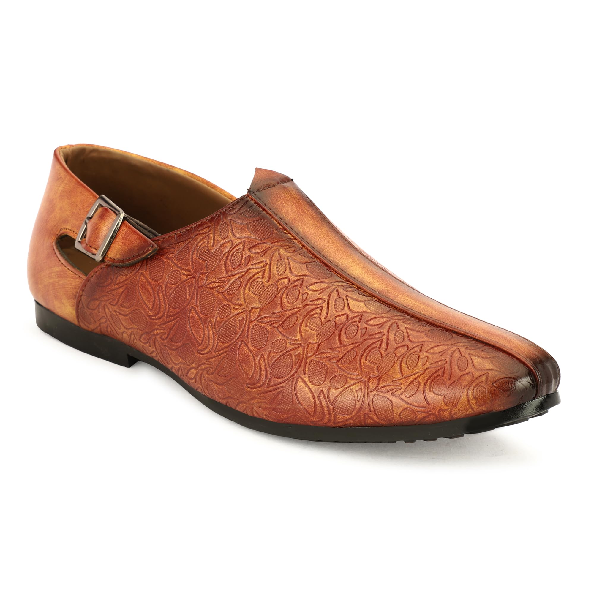 bestows Men’s Stylish Brown Loafers Shoes | Slip-On Casual Formal Shoes for Men | Lightweight Designer Office Footwear-picture-24