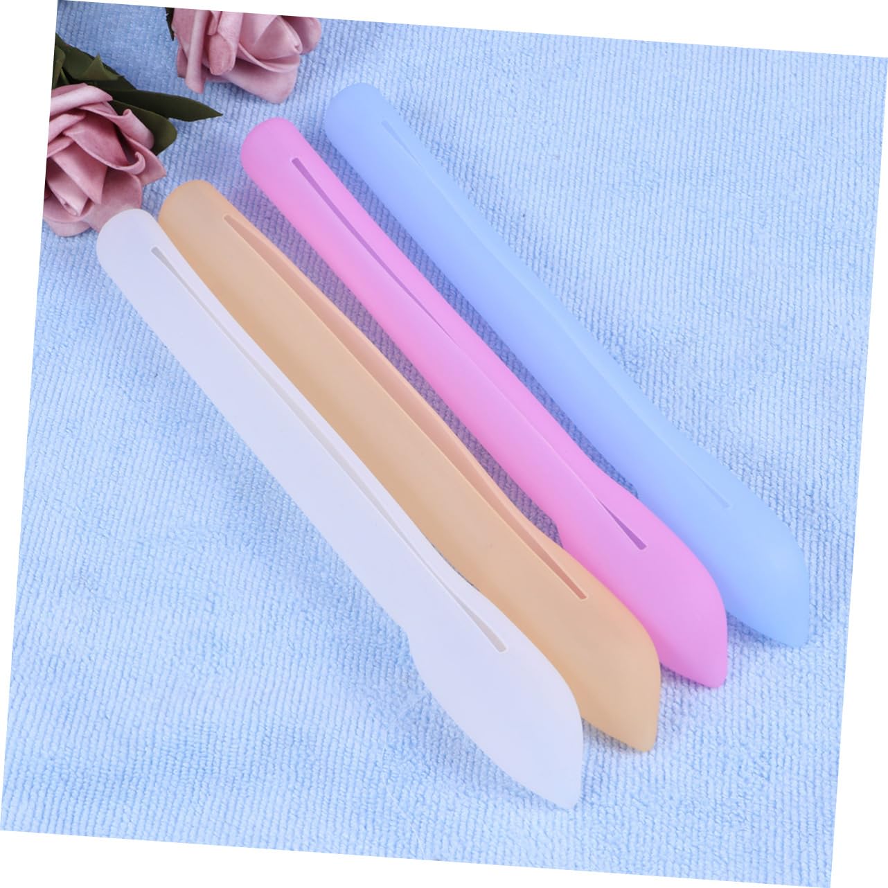 FRCOLOR 12 Fundas de Silicona para cepillos de, Fundas Protectoras para cepillos de, Funda Protectora para cepillos de, Funda Protectora para Cepillo de en casa, como