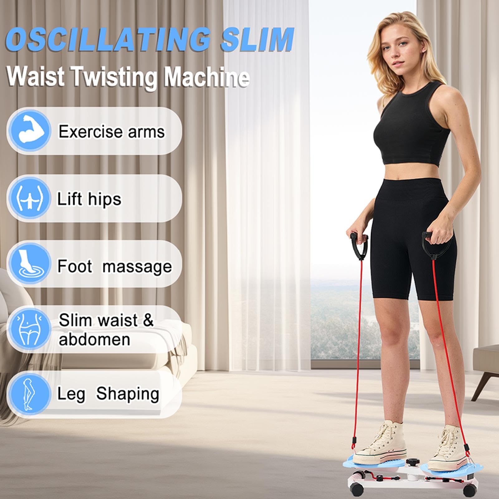 Tavola da allenamento con fasce, antiscivolo, portatile, per fitness, casa, palestra, allenamento completo per uomini, donne, giovani