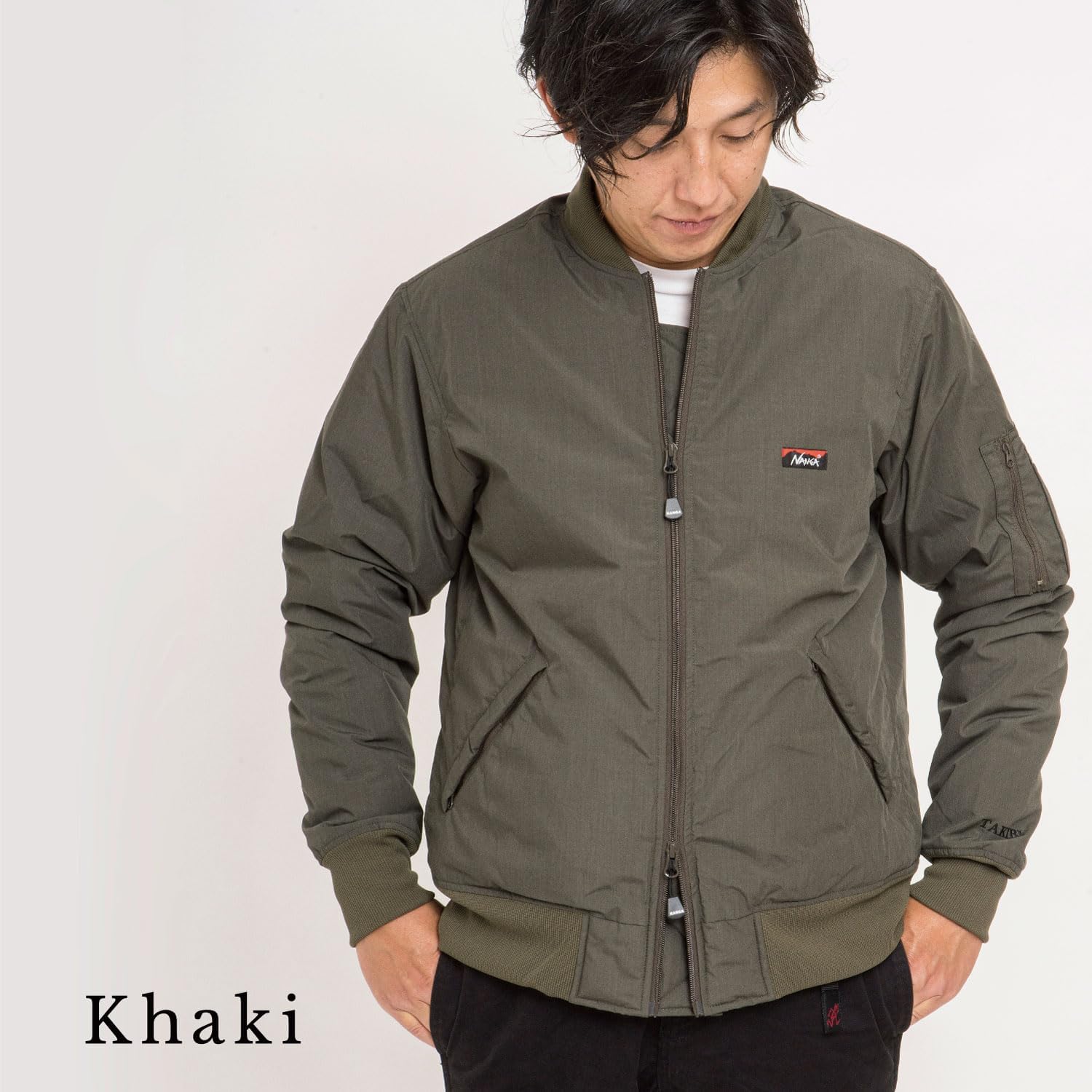 ナンガ] 別注 HINOC DOWN JACKET MA-1 ヒノックダウンジャケット MA-1 