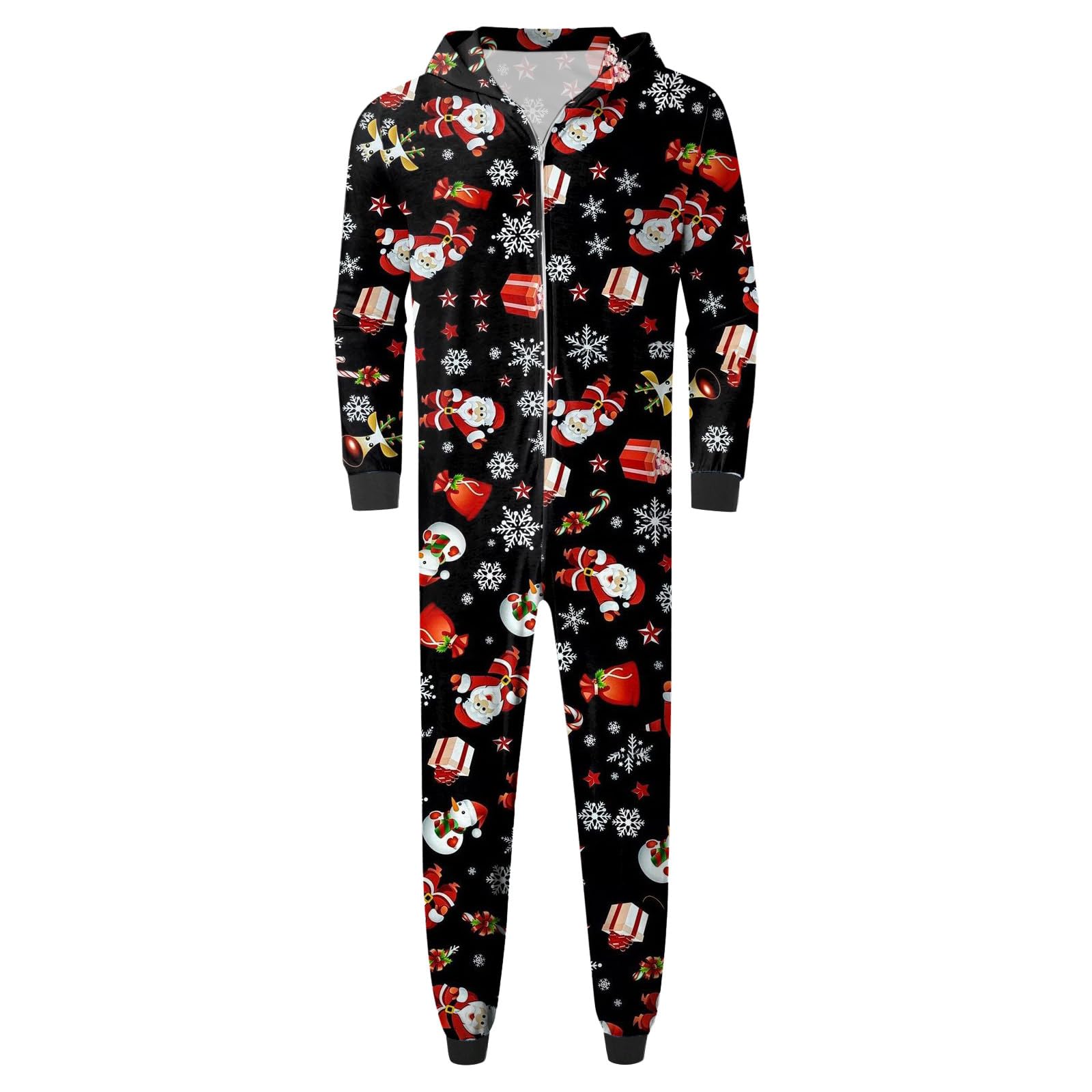 2026 Mono de Papá para Navidad, pijama familiar, estampado a cuadros, manga larga, ropa de dormir informal para vacaciones