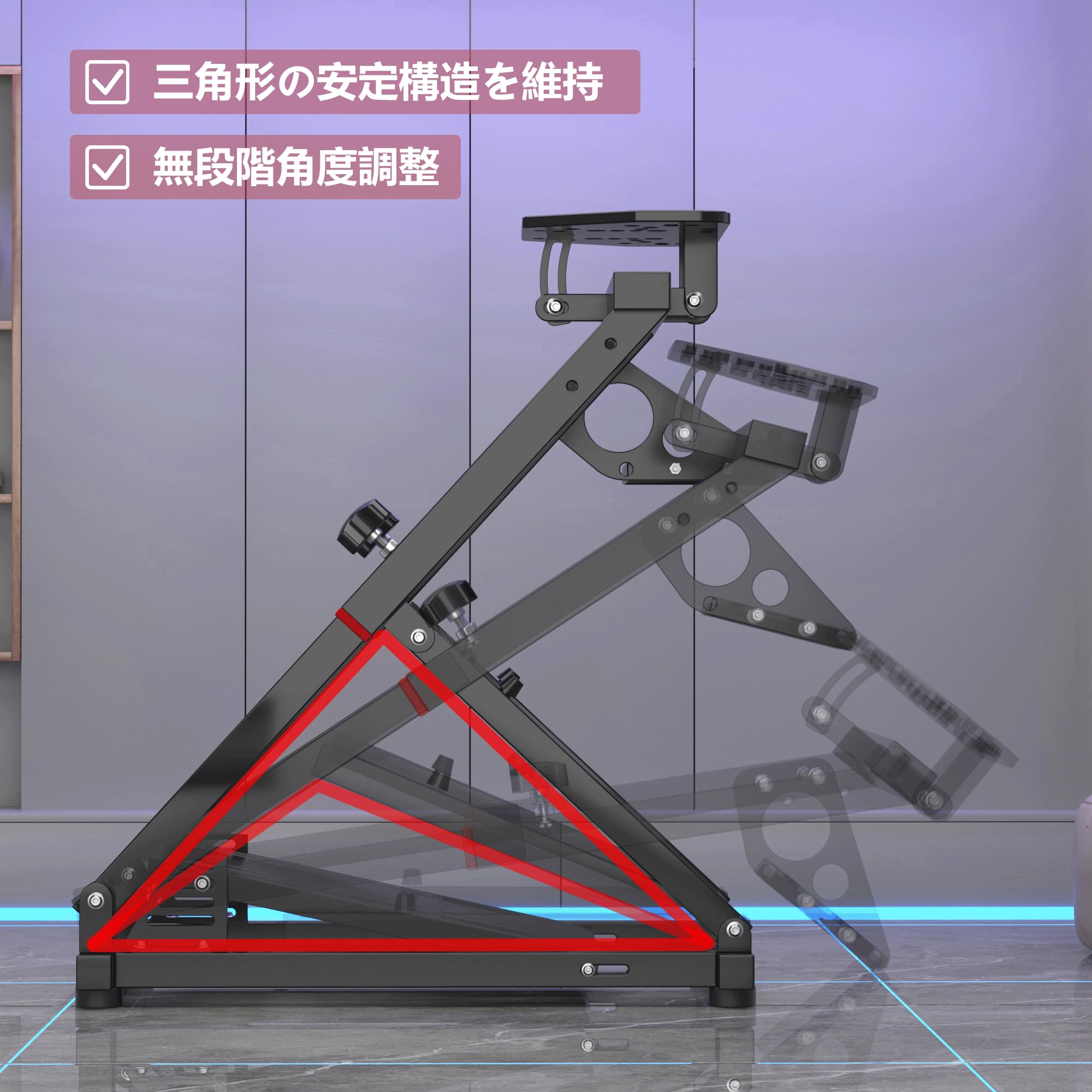 Amazon | レーシングホイールスタンド Racing Wheel Stand レーシング 