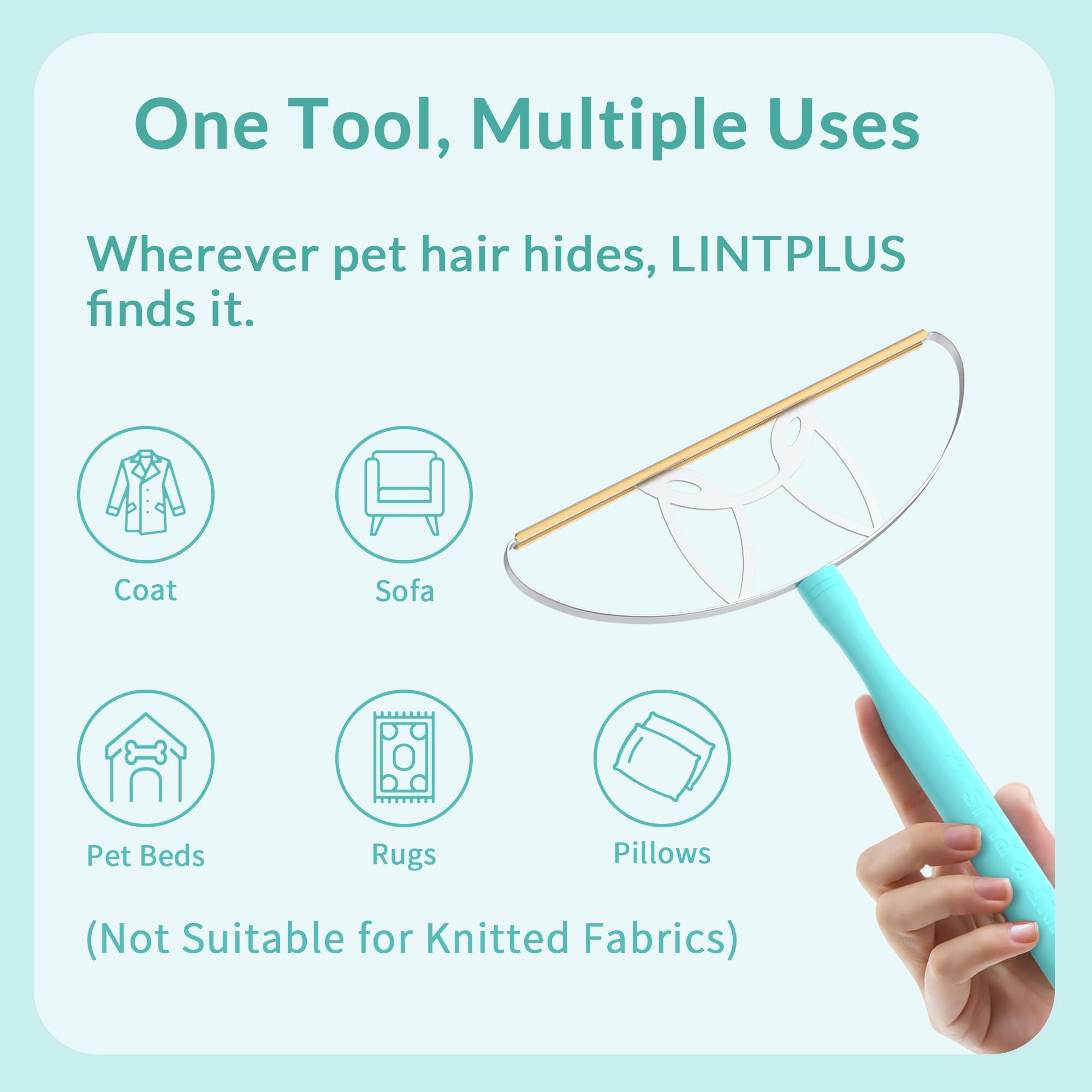 Rimozione dei peli di animali domestici LINTPLUS