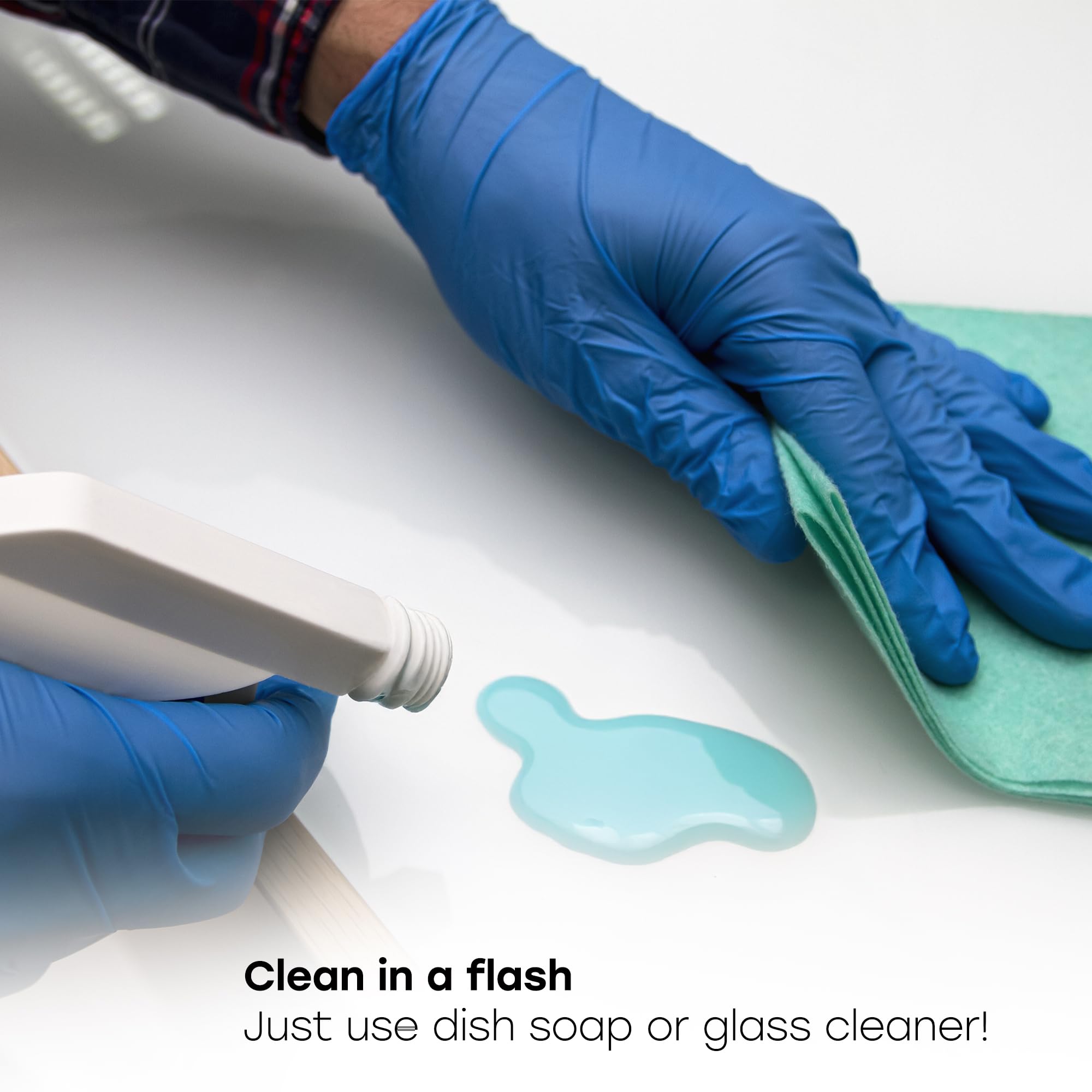 Paraschizzi In Vetro Temperato 125x50 Cm - Resistente Al Calore, Per Cucina, Facile Da Pulire - Foto 9