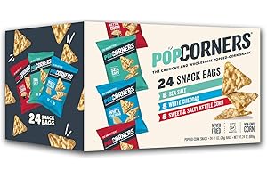 PopCorners Variety Pack Bulk, 1oz Resealable Bags (24 Count)