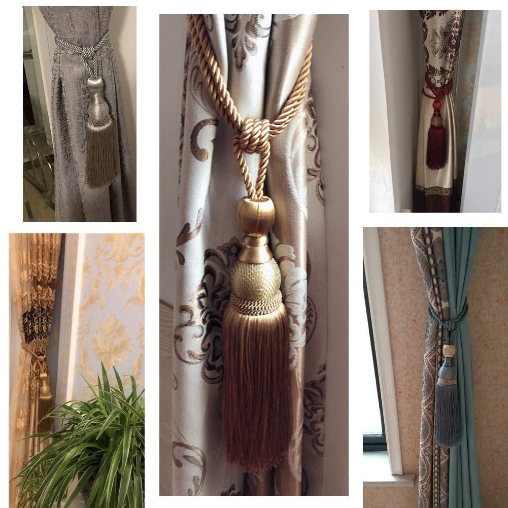 高級　カーテン止め　 窓装飾 4本入り 高級 カーテン止め 窓装飾 4本入り 高級 カーテン止め 窓装飾 4本入り