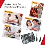 Multi-Bit Ratcheting Screwdriver Set | Magnetic Multi-bits & Sockets | 68Pcs Precision Screwdriver Repair Tool Kit with Built-in Magnetizer for Furniture Car Electronics, DIY, Home & Office, Gift Blue