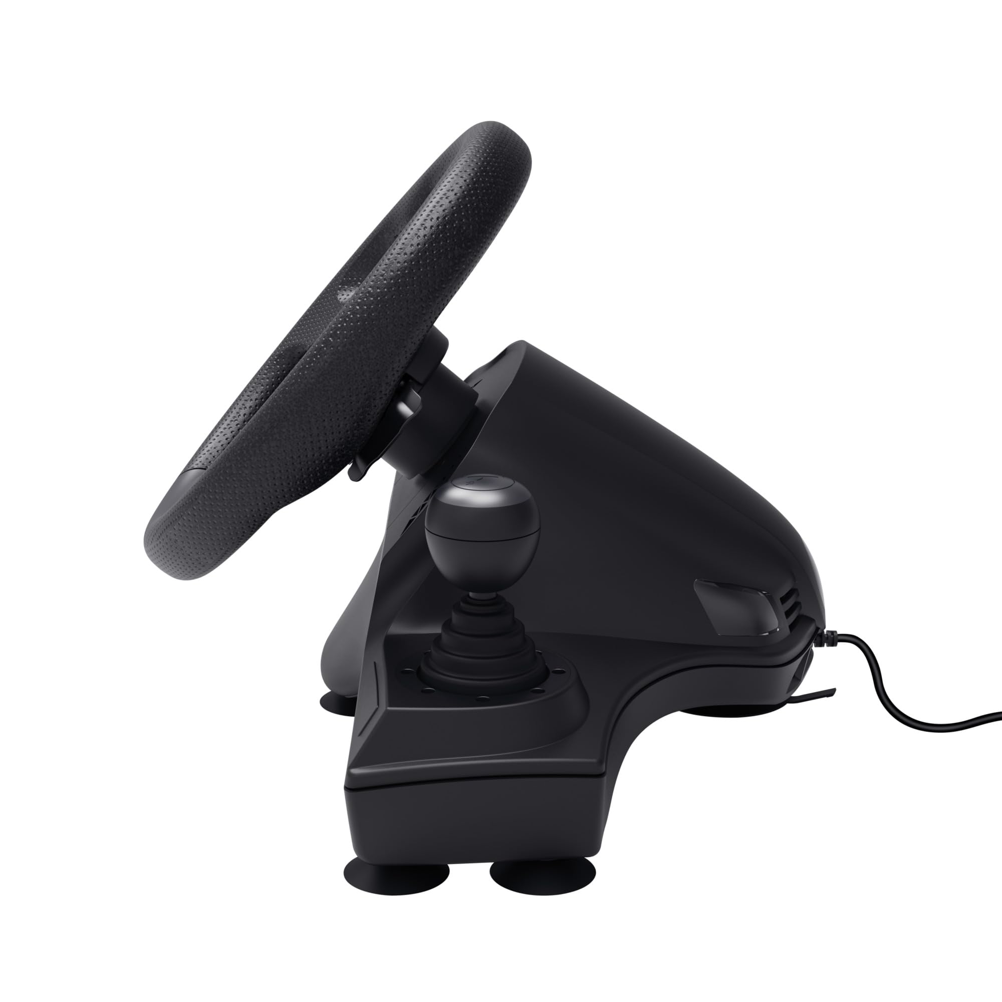 GXTrust Movi Volante per PC, Volante da Corsa da Gaming con Pedali e Leva del Cambio per Simulatore di Guida/Farming Simulator / F1 / Gran Turismo
