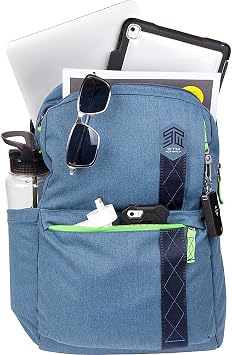 STM Banks Backpack for Laptop & Tablet Up to 15 - Tornado Grey (stm-111-148P-20)