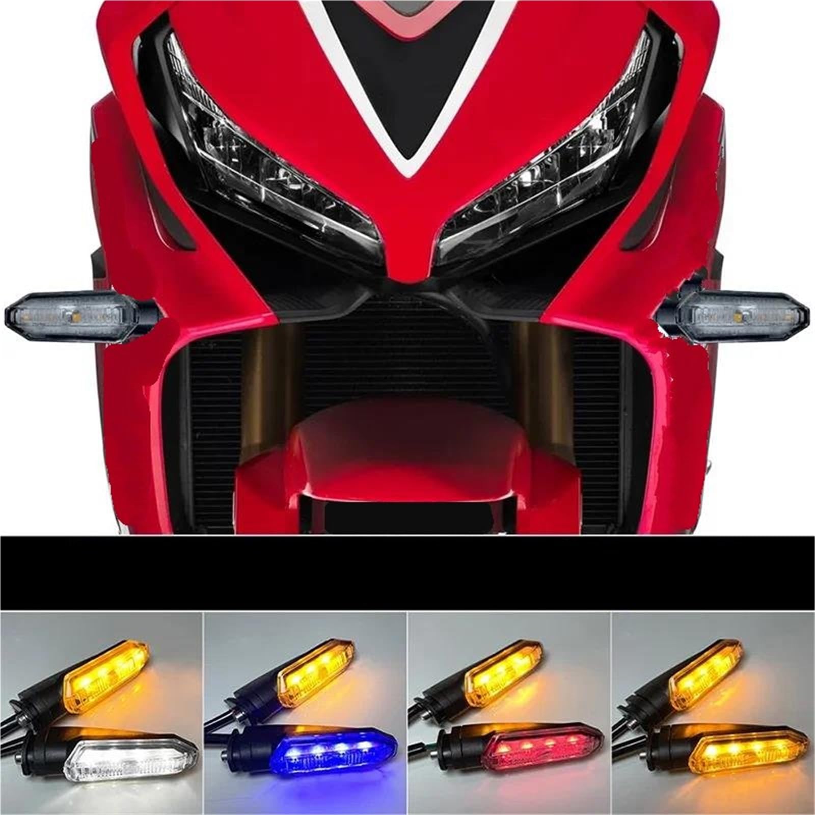 Indicatore Luce Indicatori Di Direzione A LED Per Moto Per Per CB150R, CRF250L, ADV150 Per CBR650F, NC750X, XADV 750 Svolta A Indicatori Direzione Frecce Moto