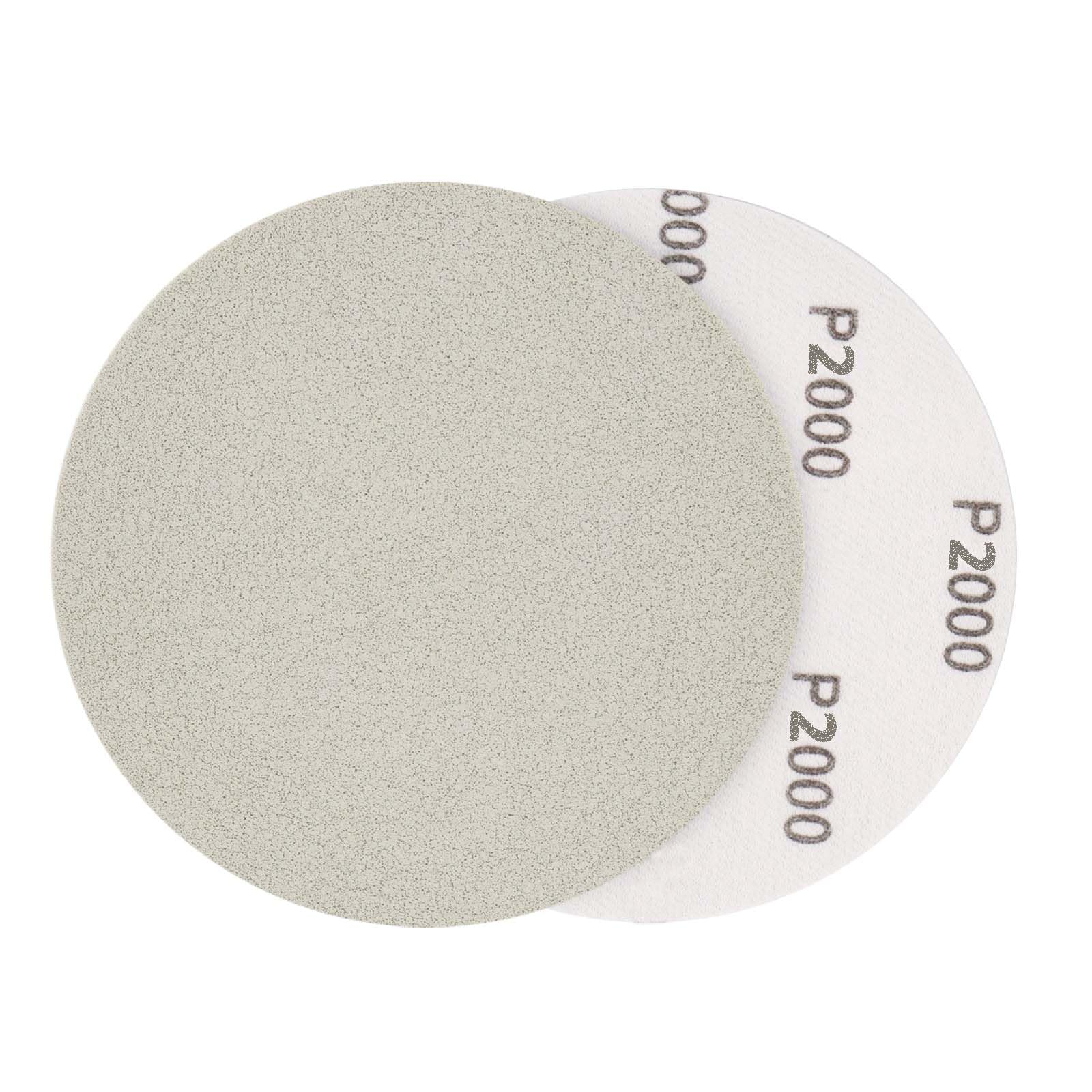 Disques Mousse 150 mm, 15 Pièces, P2000, Carbure de Silicium