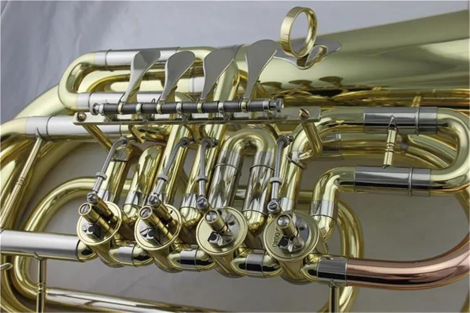 YAMAHA 大人用ユーフォニアム ゴールドラッカー回転式ユーフォニアム 4