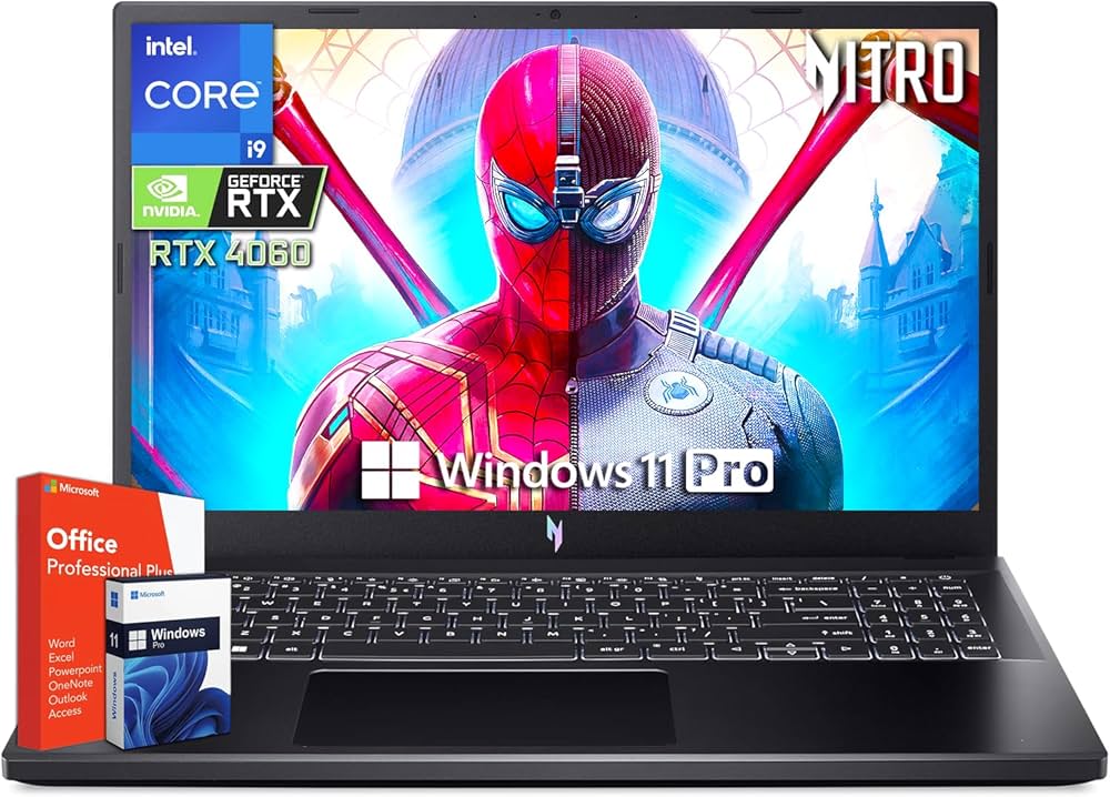 acer Nitro V15 Gaming Laptop, Intel i9-13900H Processor, NVIDIA