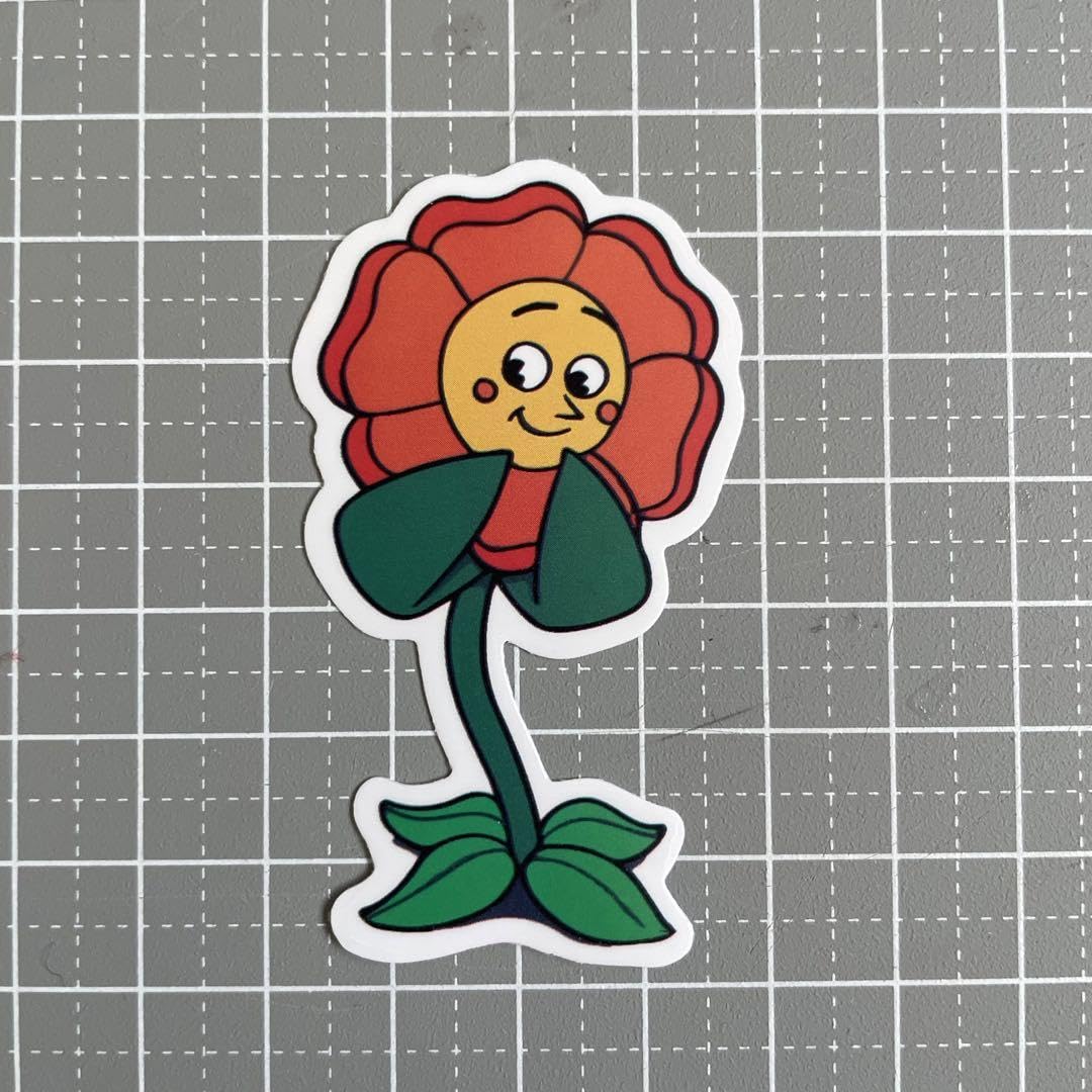 Amazon.co.jp: cp49 カップヘッド ステッカー シール キャグニー