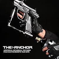 Vista 5 de Glove Station Hyper-Fit - Guantes tácticos de paintball – 2 diseños sin dedos para paintball y equipo de Airsoft para hombres con excelente agarre