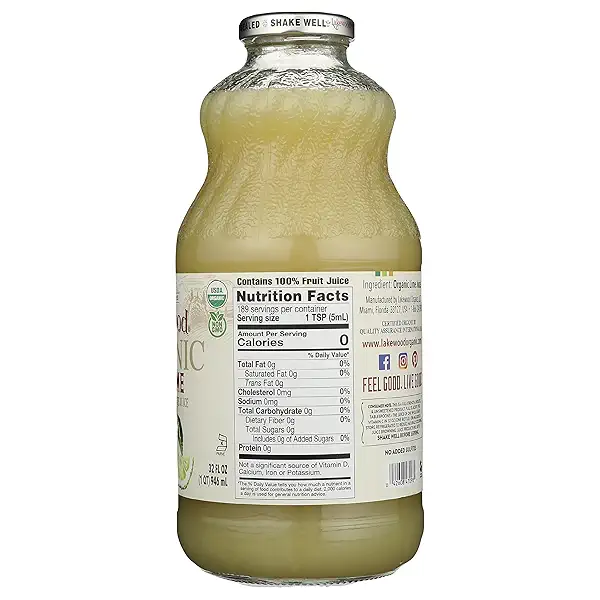 LAKEWOOD Organic Pure Lime, 32 FZ 7