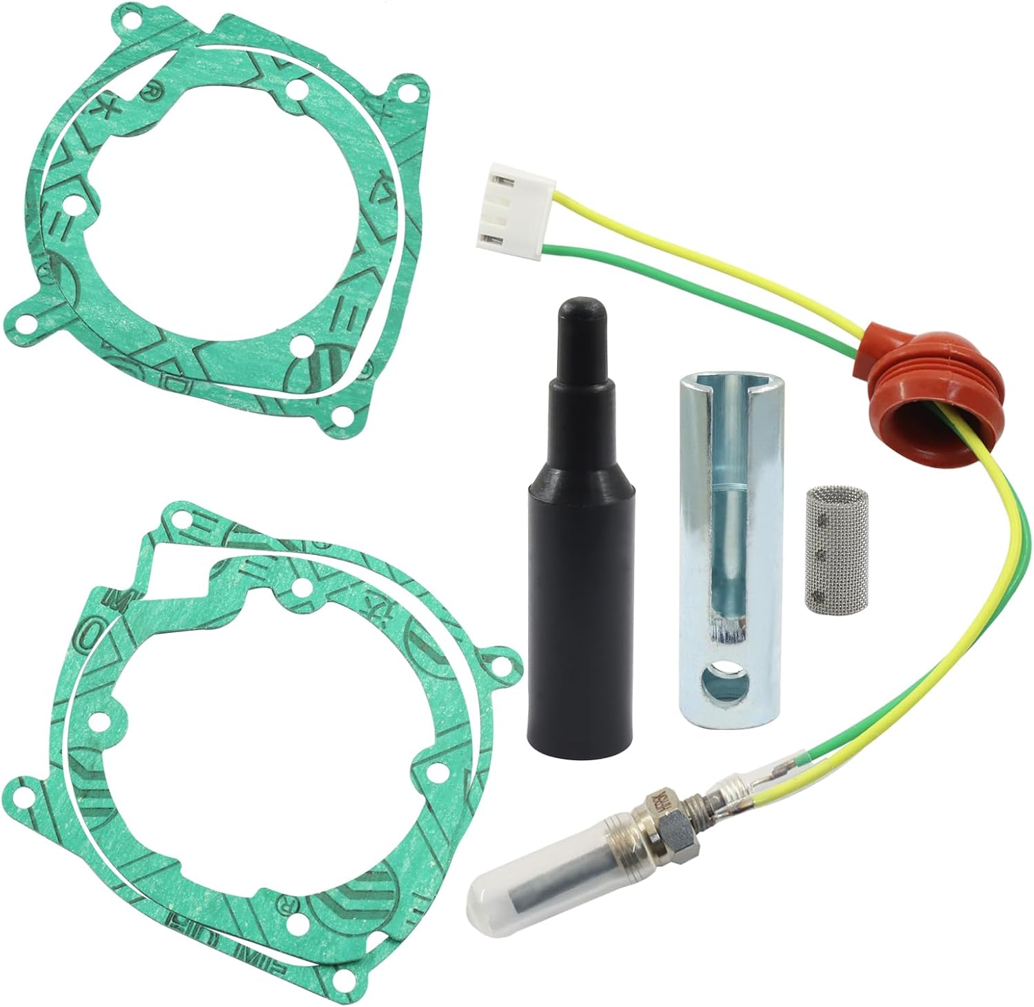 8PCS Glow Plug Repair Kit, 12V 2KW 5KW 8KW Diesel Heater Glow Plug Repair Car Heater Repair Parts, Ignition Plug Kit for Diesel Parking Heaters/Car Truck Boat