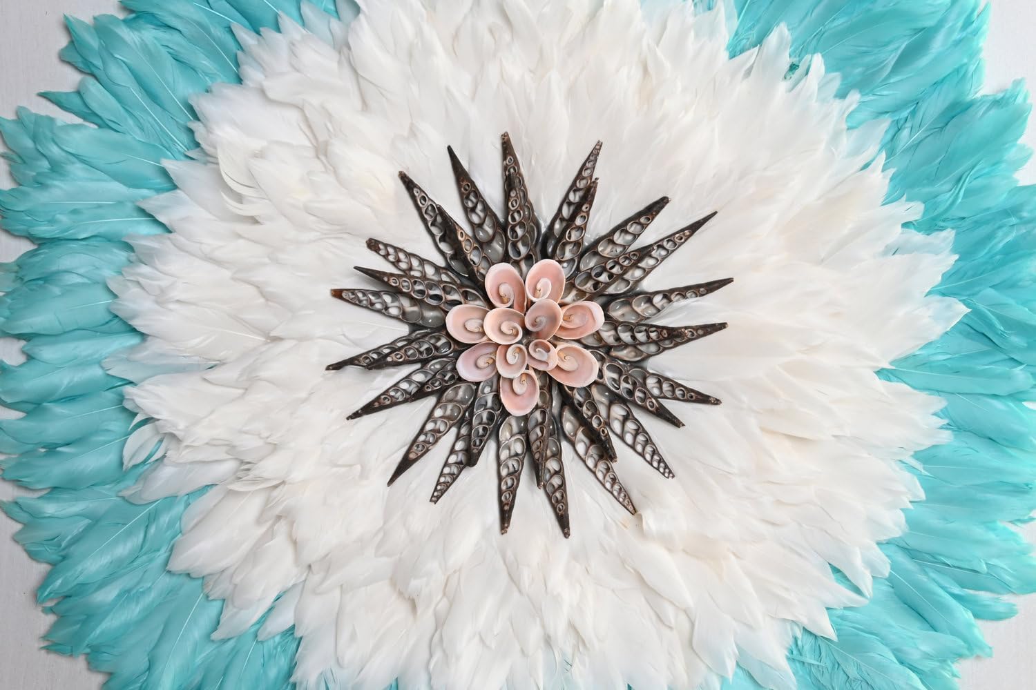 DECORACION PARED PLUMA 60X6X60 JUJU 2 SURT