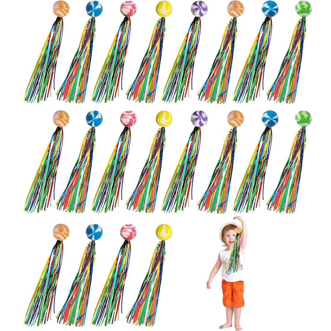 Pack De 5 Pelota Saltarina De Goma Para Niños Con 1 Agarre | Cuotas sin