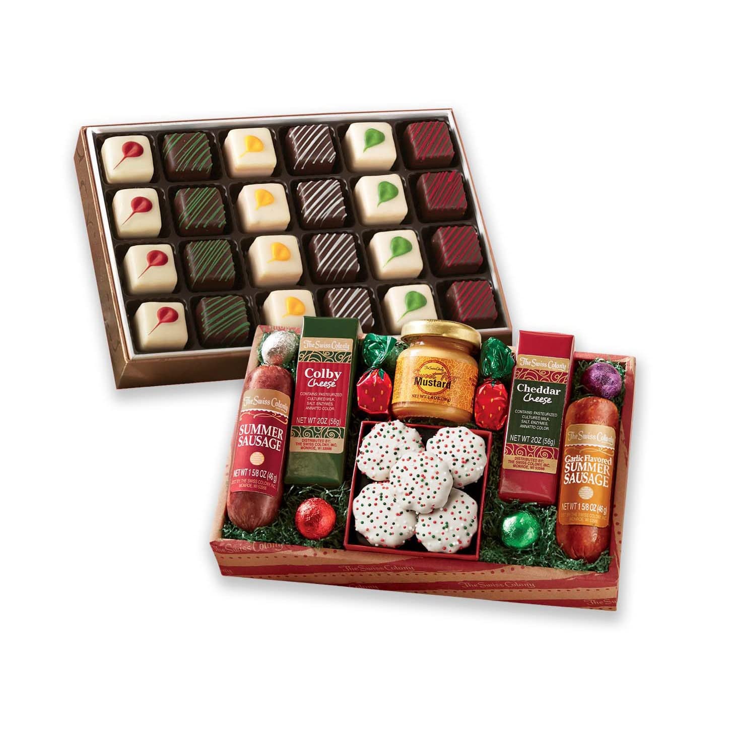 The Swiss Colony Holiday Treasure and Petits Fours Food