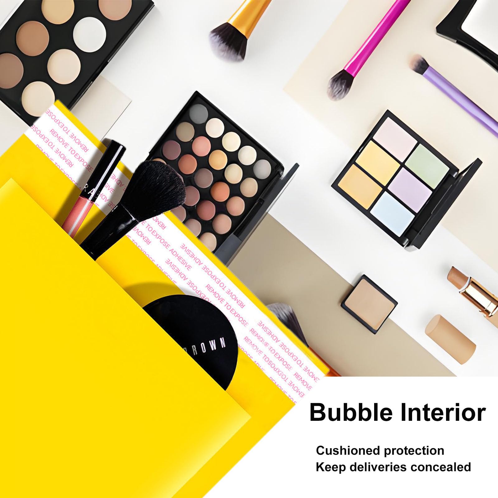 Bubble Mailers 20 x 28 cm, 10 szt., wyściełane koperty bąbelkowe, samouszczelniające się koperty papierowe do pakowania, samouszczelniające się koperty pocztowe