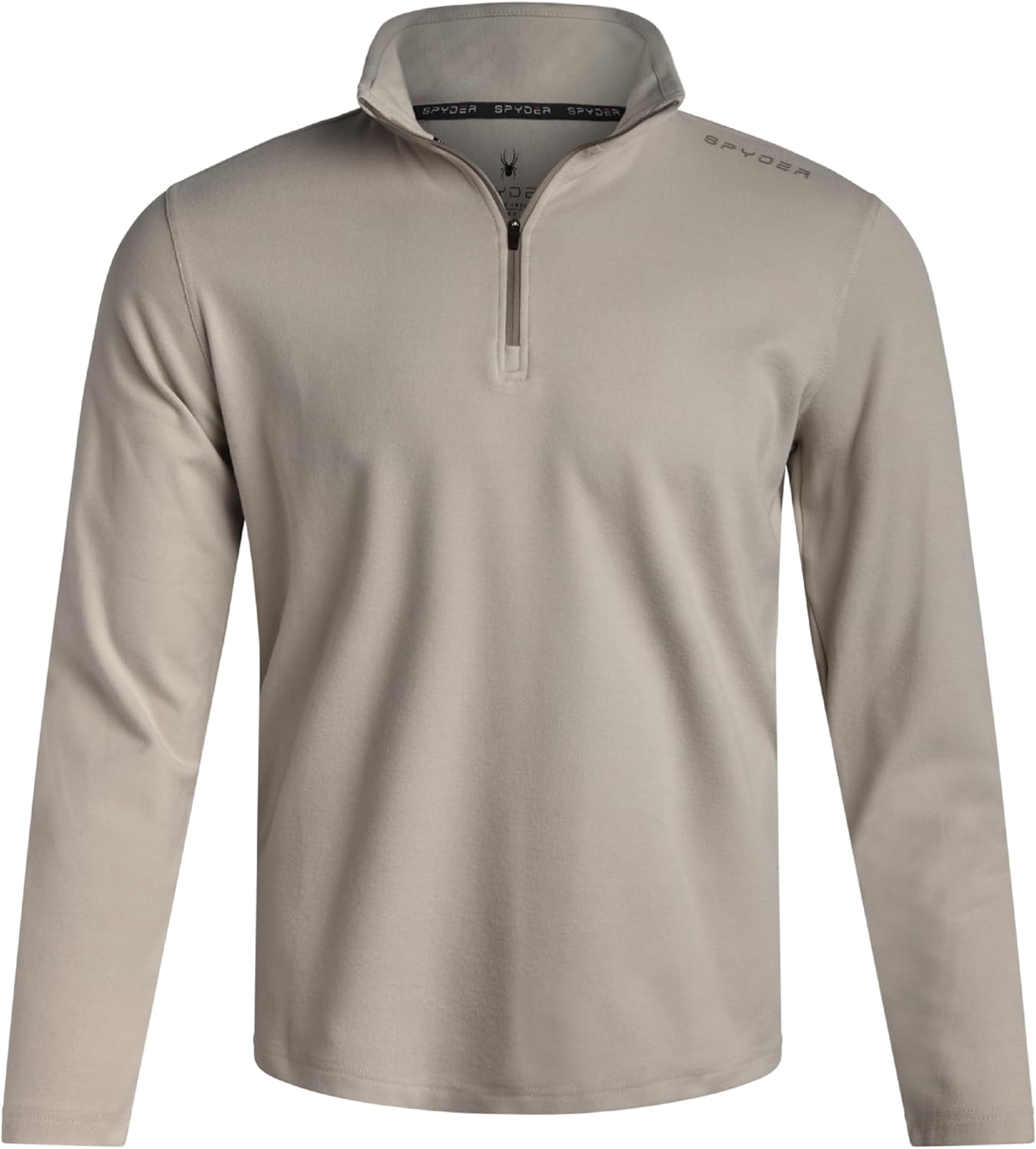 Spyder Mens Quarter Zip Pullover Sweatshirt - Lightweight Soft Fleece Athletic Pullover - Gym & Running Sweatshirts for Men
