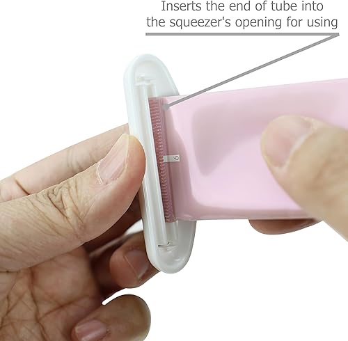 Miniatura 4 de EIKS 6 juegos de clips exprimidores de tubos para pasta de dientes, crema de manos, tubo de pintura, cosméticos, fácil de presionar y reduce los