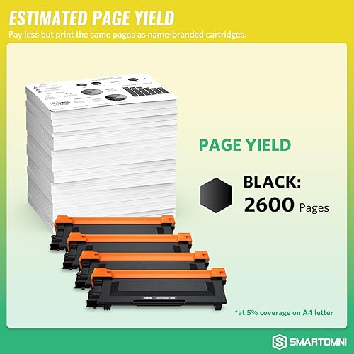 Miniatura 3 de TN660 Cartucho de tóner compatible con Brother TN660 TN630 uso para Brother DCP-L2500D L2305W HL-L2300D L2360DN MFC-L2680W L2705DW MFC L2740DW