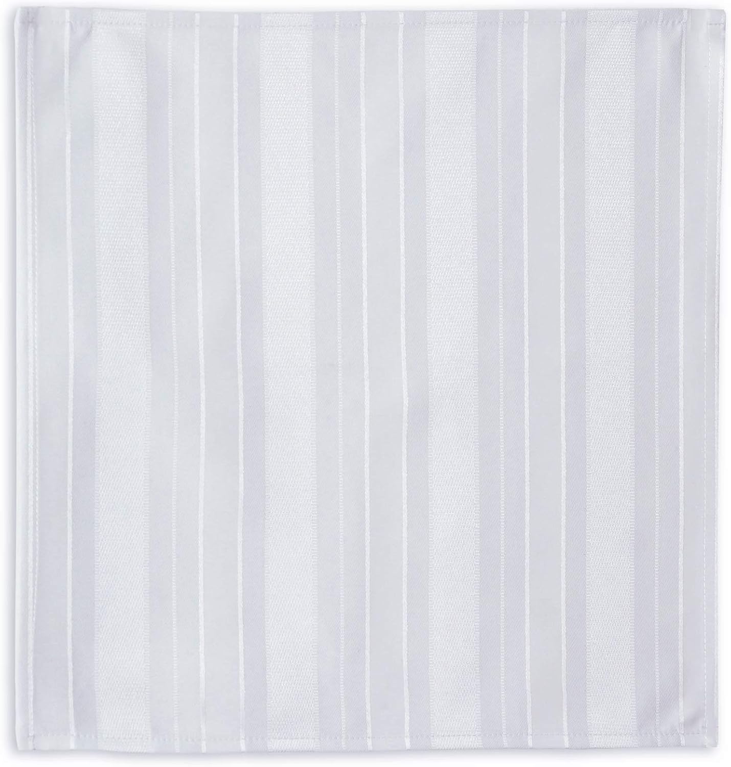 White Polyester Stain Resistant Napkin Set of 4
