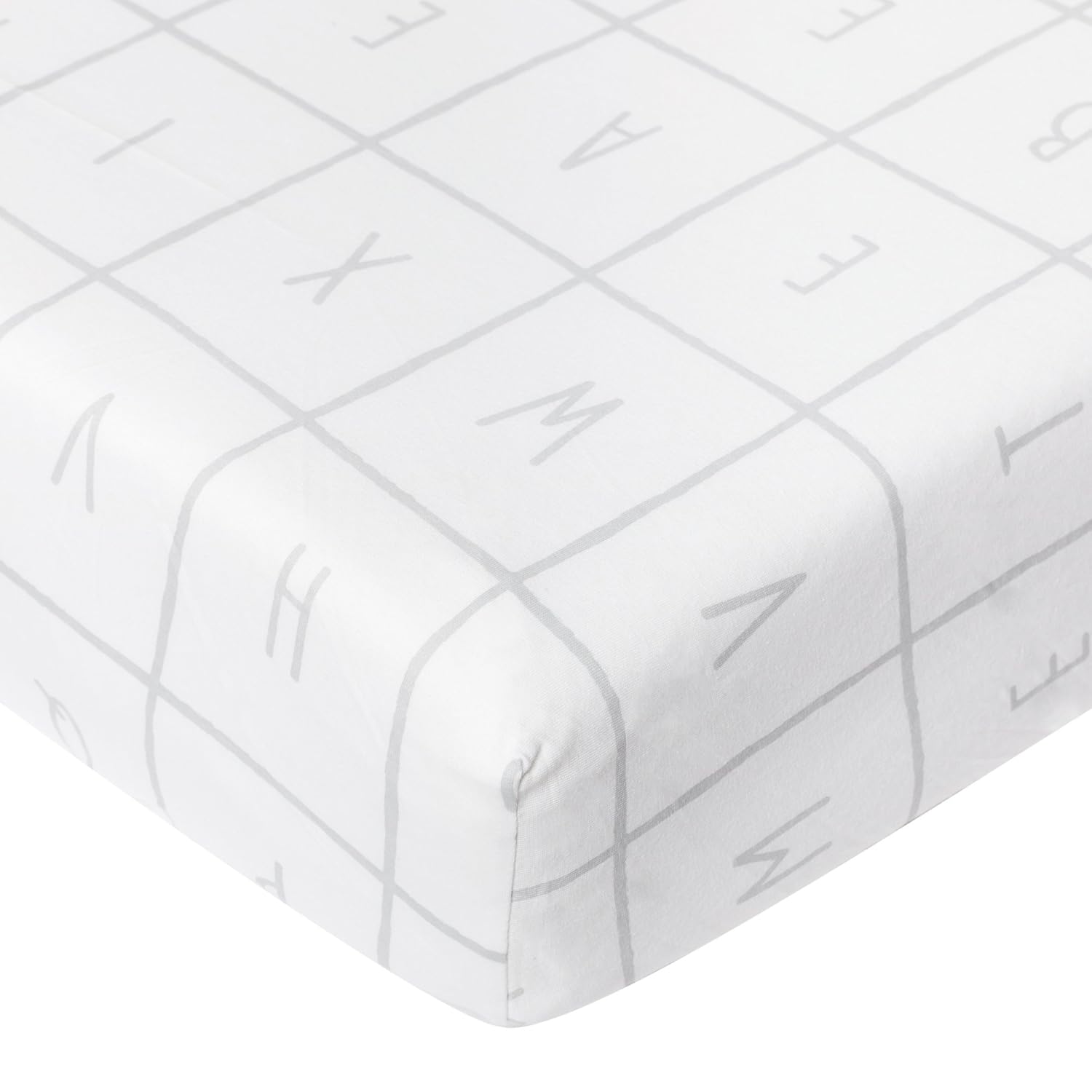 TEALBEE Baby 100 Organic Cotton Fitted Crib Sheet for