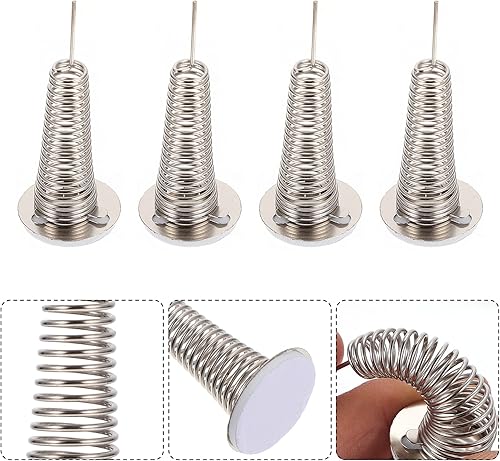 Miniatura 2 de EXCEART 10 piezas de tablero de instrumentos de juguete base de muñeca base de resorte del tablero de instrumentos del coche cabeza oscilante de