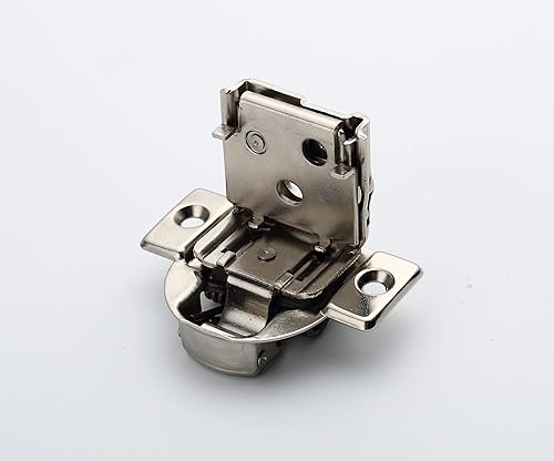 Miniatura 9 de ANGSTROM Paquete de 2 bisagras de gabinete con marco frontal, cierre suave de 105 grados, ajustable en 3D (superposición de 12 pulgada)