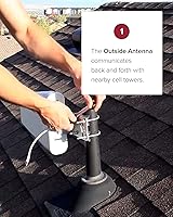 Vista 4 de weBoost Home Studio (470166R) Kit de refuerzo de señal de teléfono celular reacondicionado de fábrica Cobertura de una habitación Todos