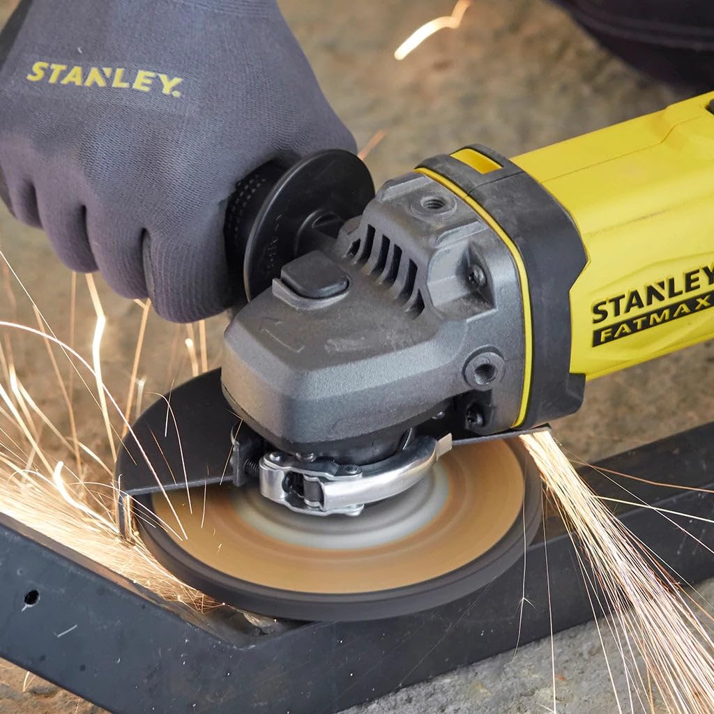STANLEY FATMAX SFMCG400M2K-QW Smerigliatrice, 18 V