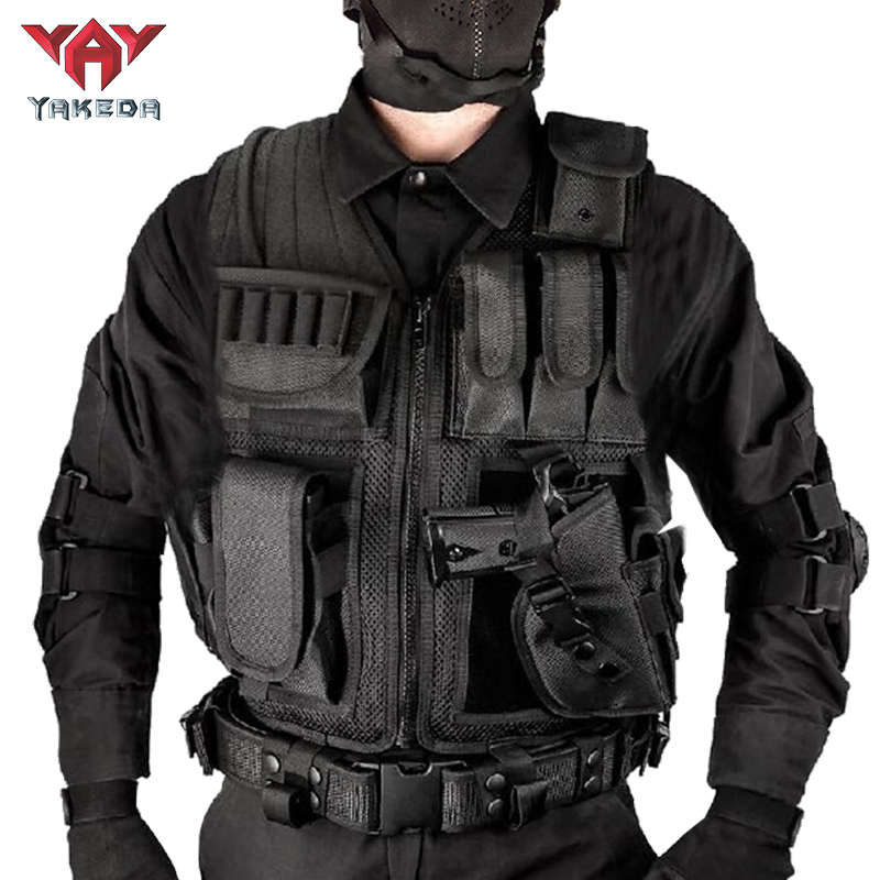 Amazon.com : YAKEDA Tactical Outdoor CS Game Vest Adjustable Fit
