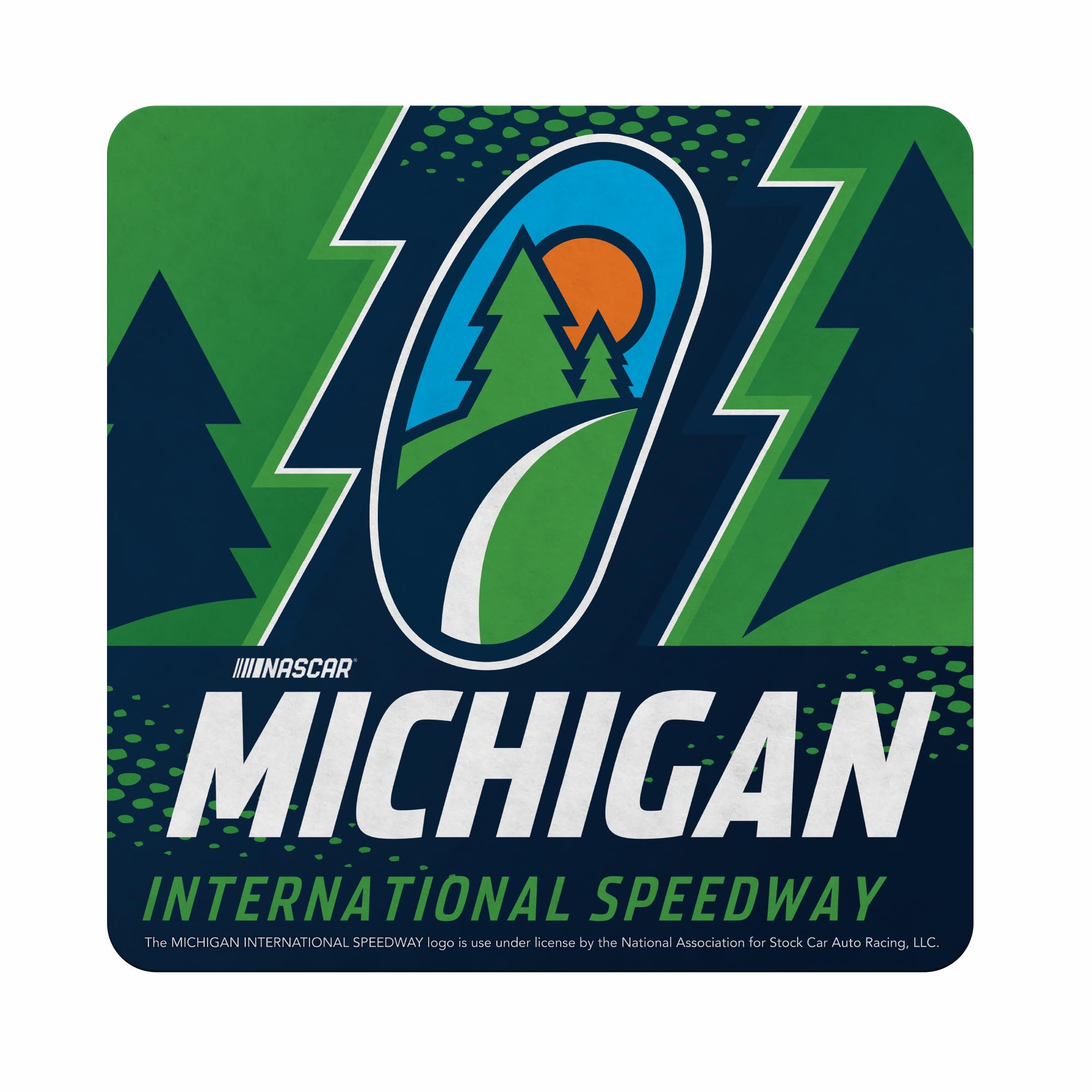 Fanions en feutre doux NASCAR Michigan International Speedway de Rico Industries
