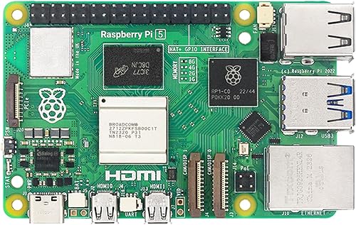 Miniatura 2 de DIGISHUO Raspberry Pi 5B Modelo B 248GB RAM Kit de bricolaje  Con carcasa transparente  Ventilador de refrigeración Pi  Tarjeta SD de disco San 64G